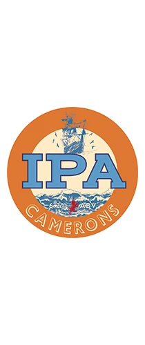 camerons ipa logo on plain background