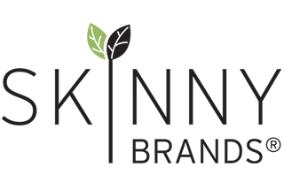 skinny brands logo on plain background