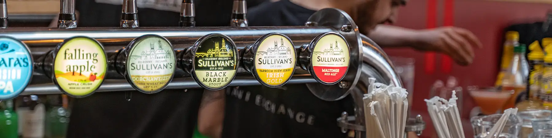 sullivans brewery taproom pumps