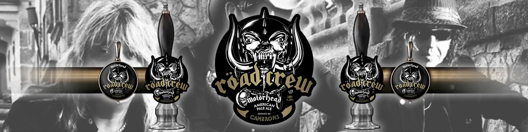 Motörhead road crew with logo