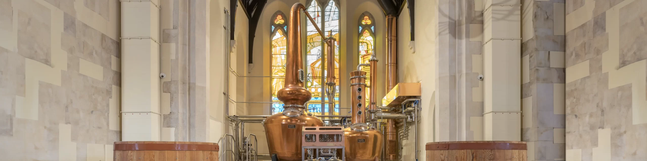 Pearse Lyons distillery stills