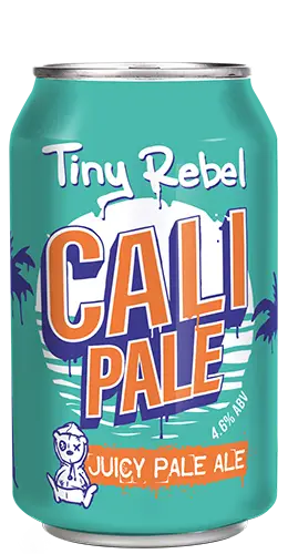 Can of 330ml Tiny Rebel Cali Pale Ale