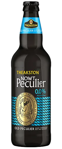 Theakston 500ml bottle Nowt Peculier 0% alcohol free beer